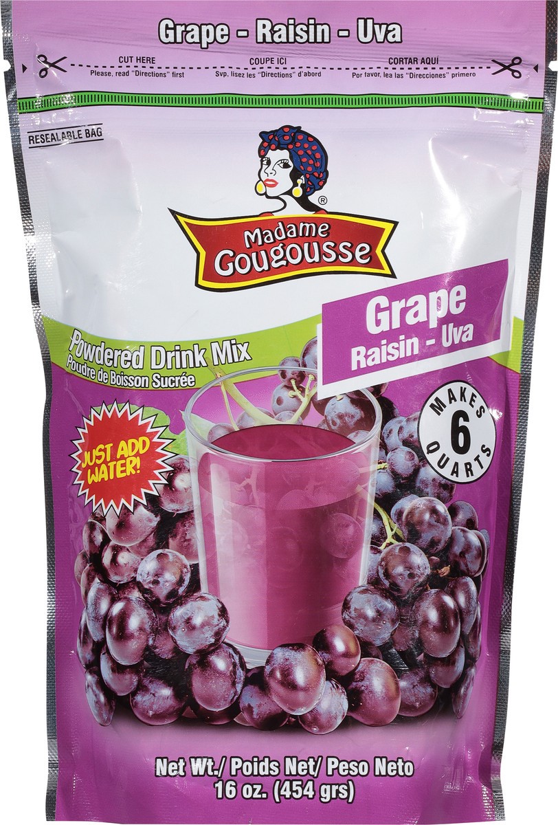 slide 12 of 14, Madame Gougousse Grape Raisin Uva Drink Mix - 16 oz, 16 oz