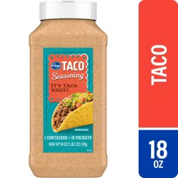 Kroger Taco Seasoning 18 oz