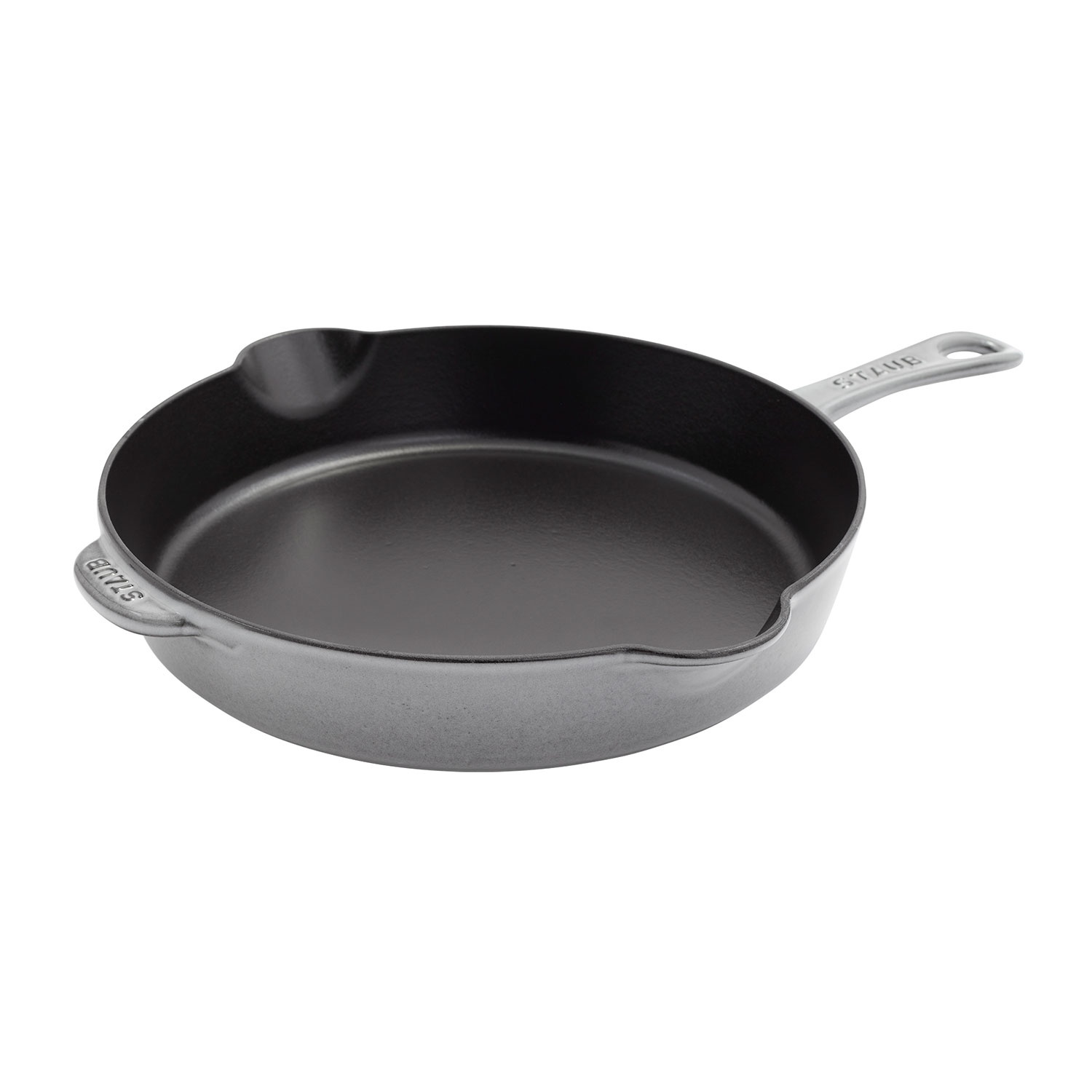 slide 1 of 1, STAUB Enameled Cast Iron Traditional Skillet - Graphite Grey, 11 in