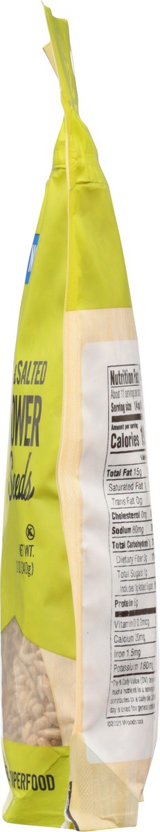 slide 10 of 14, Woodstock Roasted and Salted Sunflower Seeds 12 oz, 12 oz