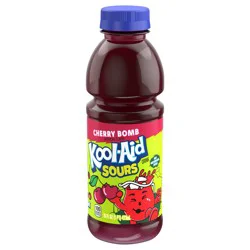 Kool-Aid Sours Cherry Bomb Artificially Flavored Drink, 16 oz