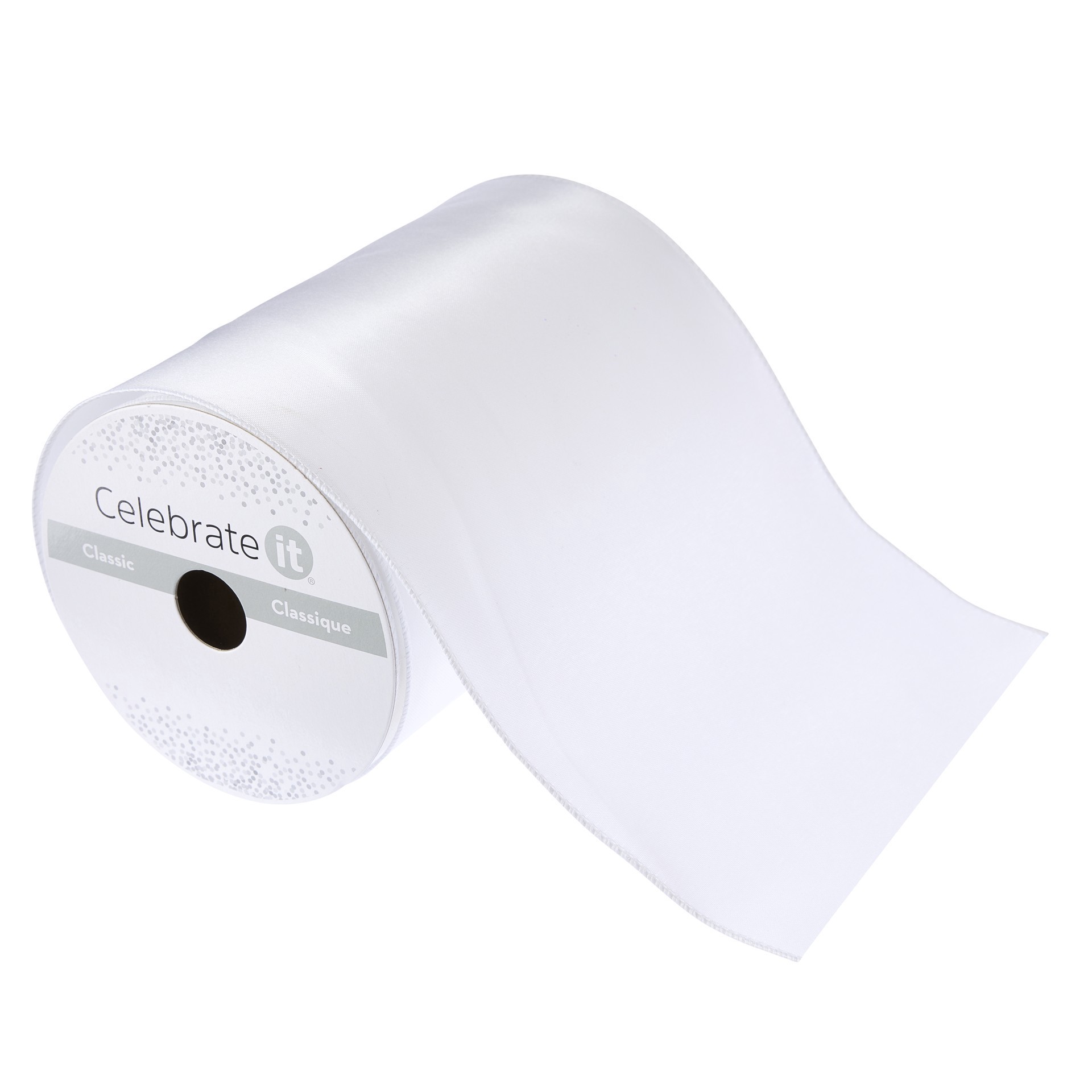 slide 6 of 6, 6" X 10yd. Wired Car Bow Ribbon By Celebrate It, 6 in x 10 yd