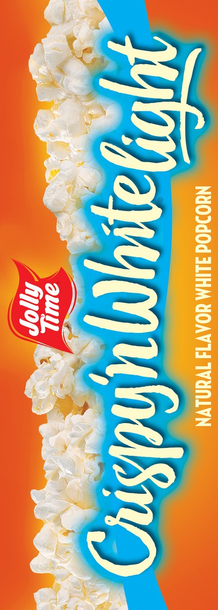 slide 5 of 7, Jolly Time Microwave Crispy'n White Light Popcorn 3 ea, 3 ct