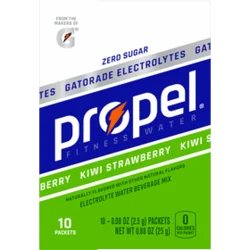 Propel Electrolyte Water Beverage Mix, Zero Sugar, Kiwi Strawberry