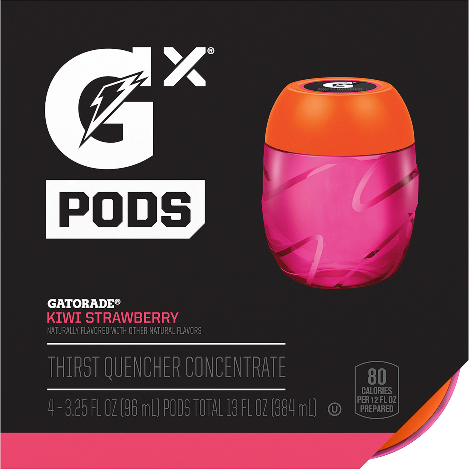 slide 1 of 1, Gatorade Kiwi Strawberry GX POD Sport Drink - 4pk/3.25oz, 4 ct; 3.25 oz