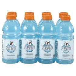Gatorade Zero Zero Sugar Thirst Quencher Glacier Freeze 20 Fl Oz, 8 Count