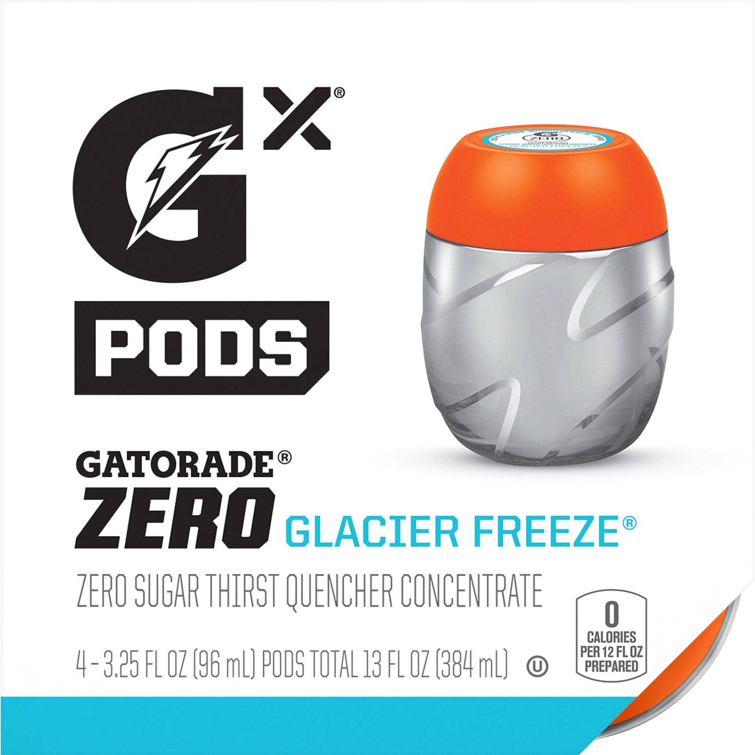 slide 1 of 1, Gatorade Powder Beverage Mix, Glacier Freeze, 3.25 oz