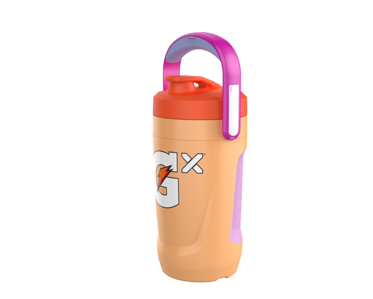 slide 1 of 1, Gatorade GA JUG COLOR BLCK PEACH, 64 oz, 6 ct