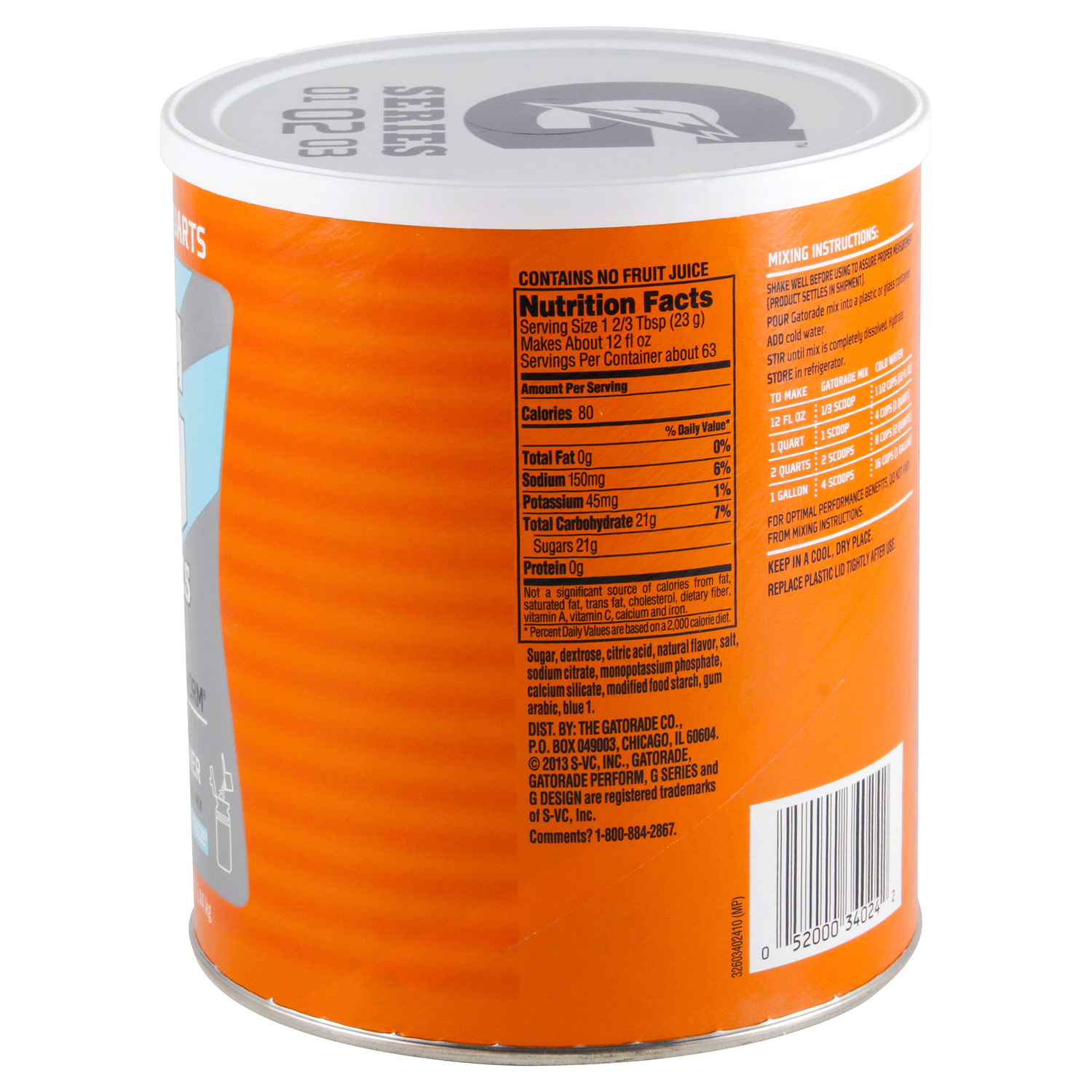 slide 3 of 3, Gatorade Frost Thirst Quencher Powder Glacier Freeze 50.9 Oz, 50.90 oz