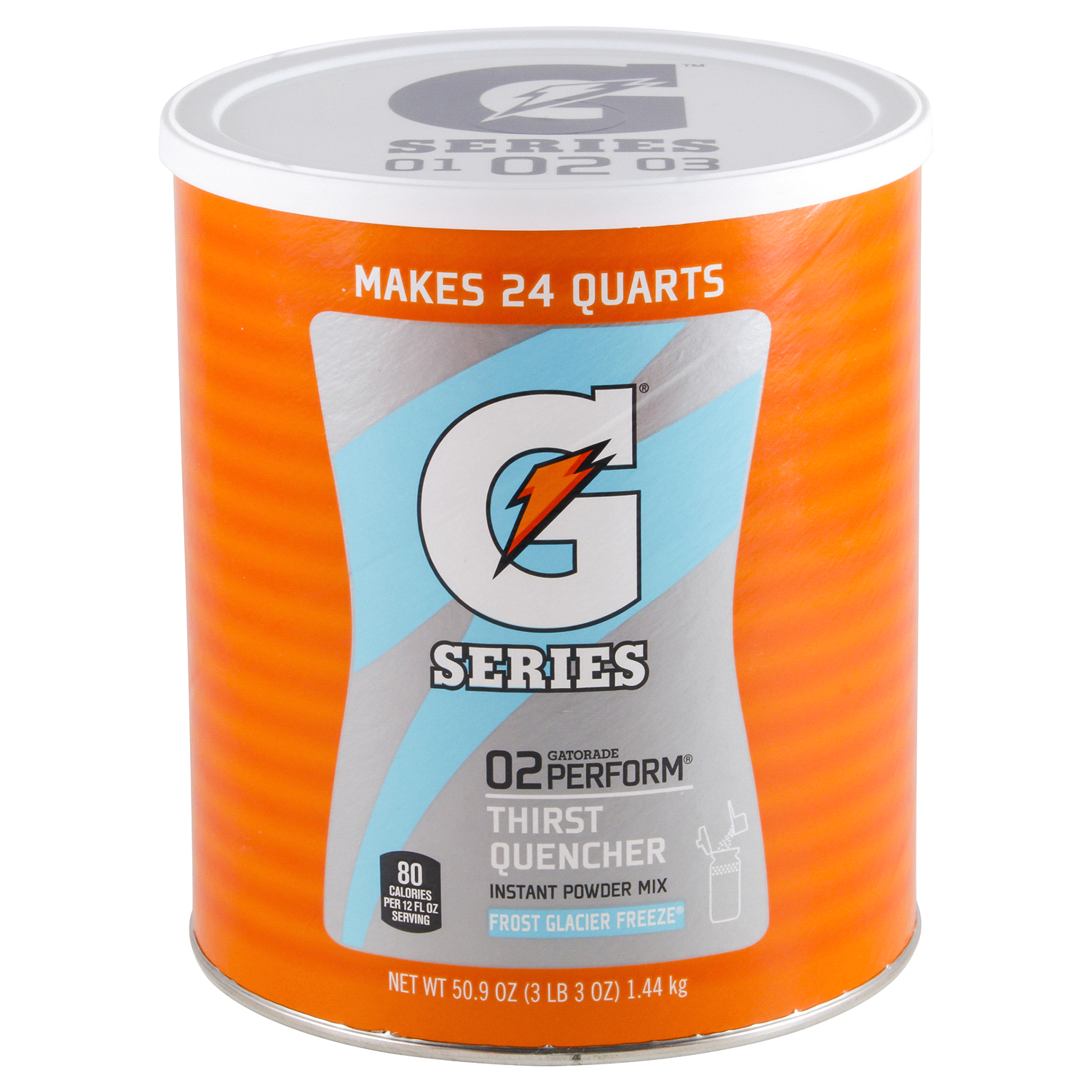 slide 1 of 3, Gatorade Frost Thirst Quencher Powder Glacier Freeze 50.9 Oz, 50.90 oz