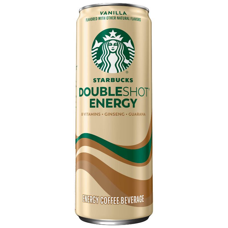 slide 3 of 8, Starbucks RTD Starbucks Doubleshot Energy Vanilla - 4pk/11 fl oz Cans, 4 ct; 11 fl oz