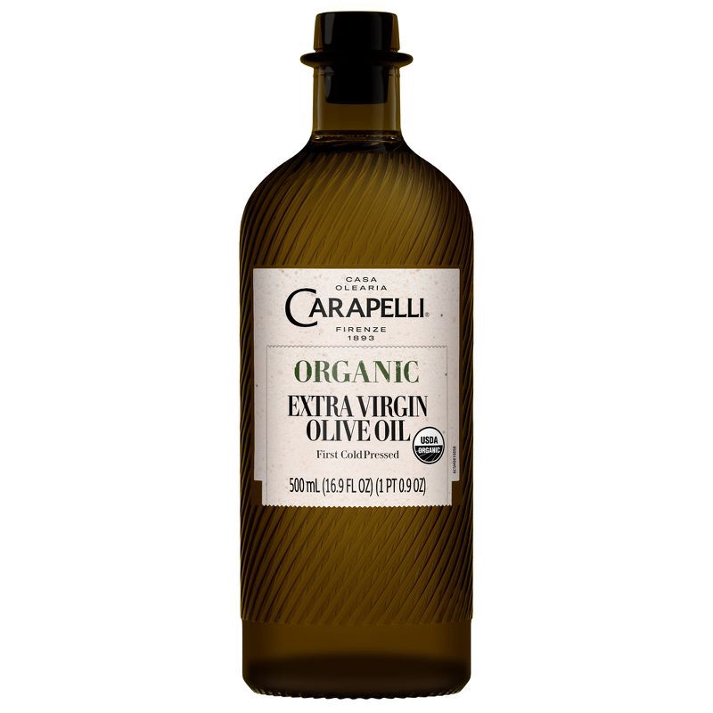 slide 1 of 5, Carapelli 100% Organic Extra Virgin Olive Oil - 16.9 fl oz, 16.9 fl oz