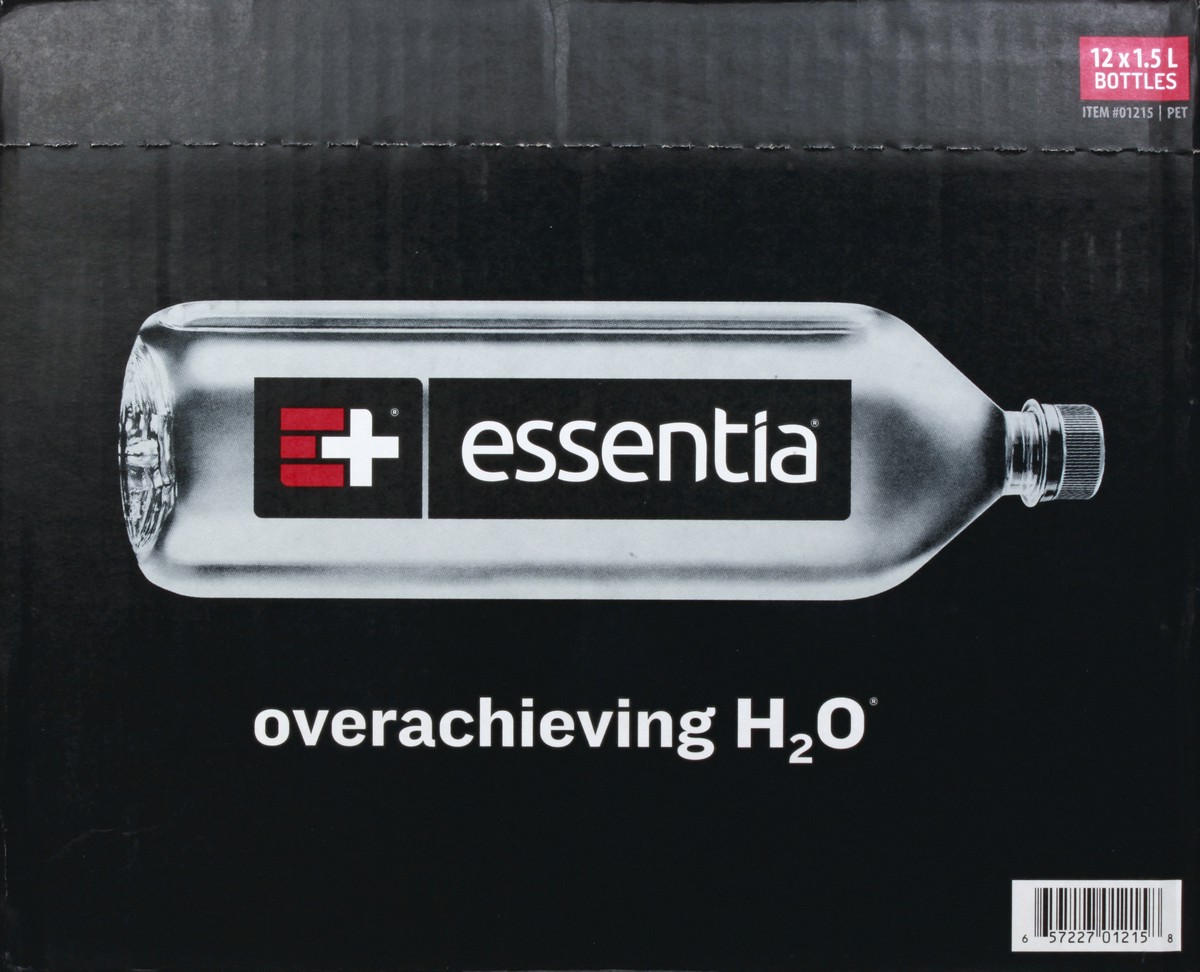 slide 13 of 13, Essentia Ionized Alkaline Water 1.5L Cas - 608.4 Fl. Oz., 12 ct