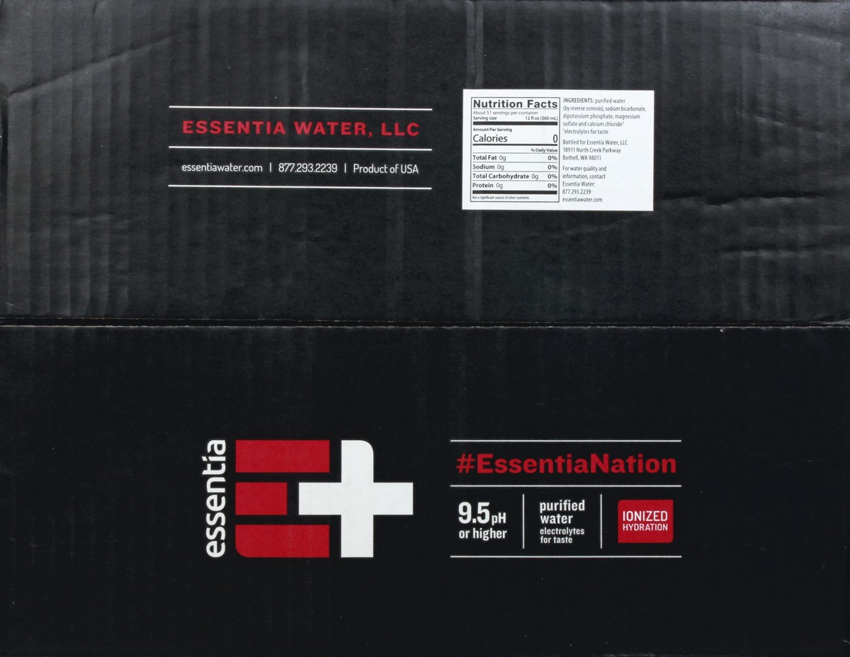 slide 12 of 13, Essentia Ionized Alkaline Water 1.5L Cas - 608.4 Fl. Oz., 12 ct