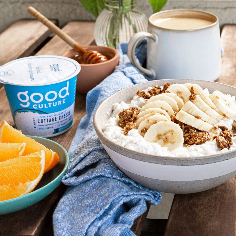 slide 5 of 7, Good Culture 2% Milkfat Simply Cottage Cheese - 5.3oz, 5.3 oz