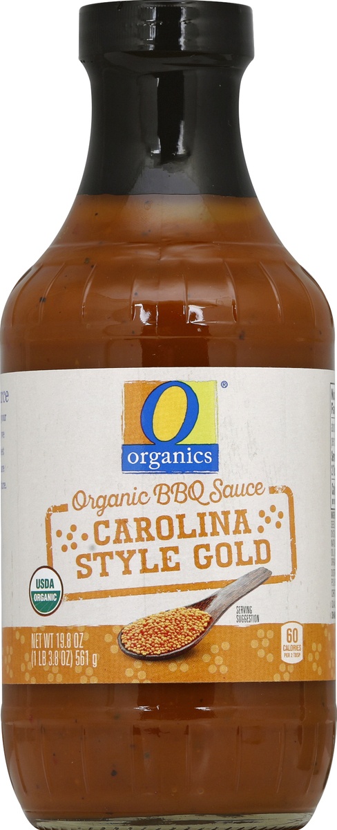 slide 2 of 2, O Organics Organic BBQ Sauce, 19.8 oz