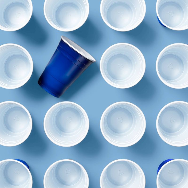 slide 2 of 3, up&up Disposable Blue Plastic Cups - 72ct/18oz - up & up™, 72 ct, 18 oz