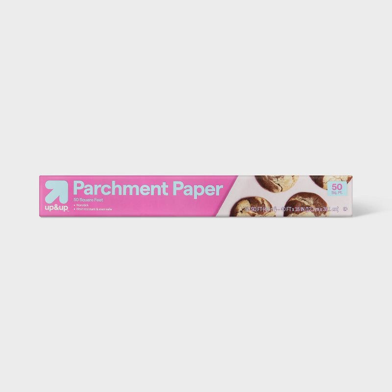 slide 1 of 4, Parchment Paper Roll - 50 sq ft - up&up™, 50 sq ft