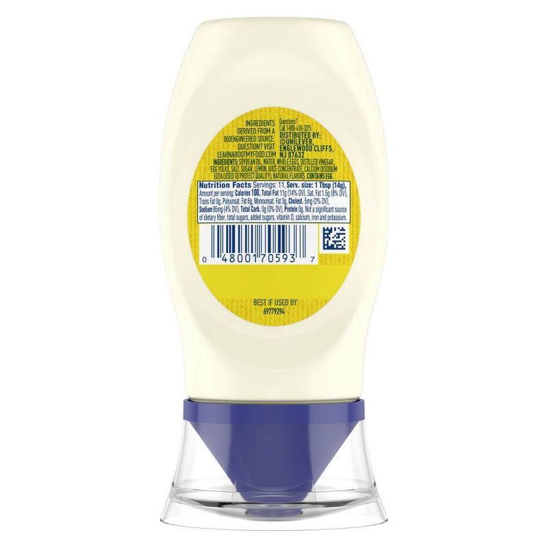 slide 2 of 5, Best Foods Squeeze Real Mayonnaise - 5.75oz, 5.5 oz