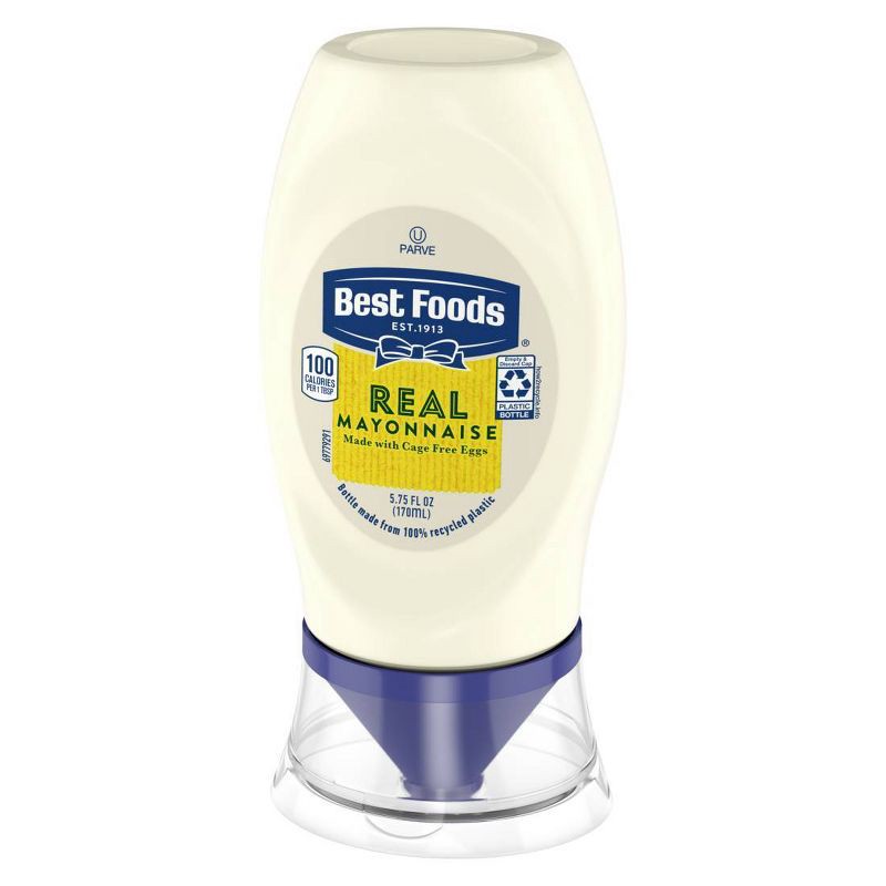 slide 4 of 5, Best Foods Squeeze Real Mayonnaise - 5.75oz, 5.5 oz