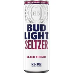 Bud Light Black Cherry Seltzer, 12 fl. oz. Can, 5% ABV