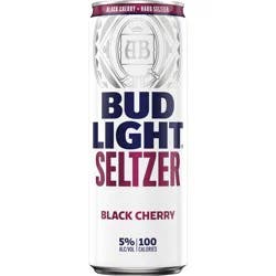Bud Light Black Cherry Seltzer, 12 fl. oz. Can, 5% ABV