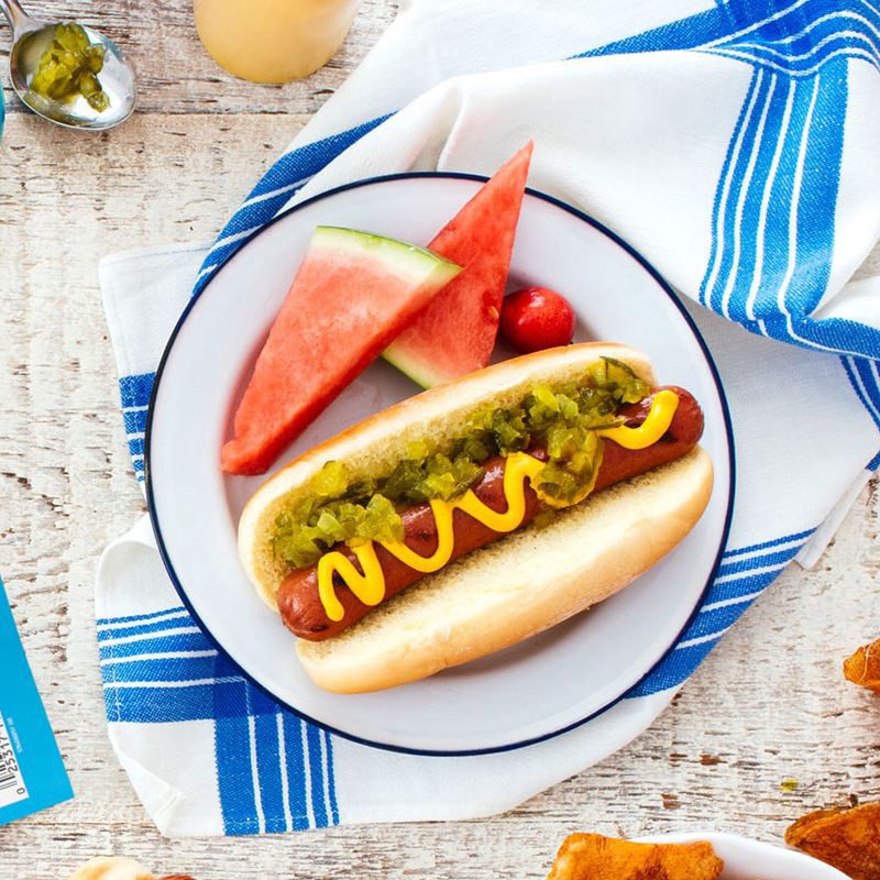 slide 4 of 8, Applegate Farms Applegate Natural Grass-Fed Uncured Beef Hot Dog - 10oz, 10 oz