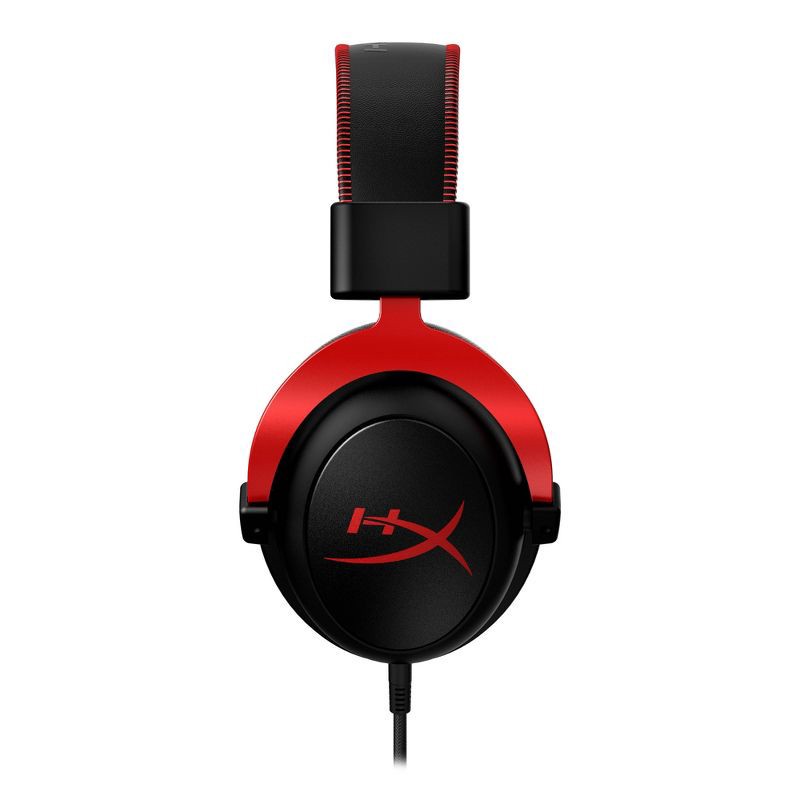 slide 6 of 9, HyperX Cloud II Gaming Headset for PC/PlayStation 4/Xbox One/Series X|S/Nintendo Switch - Red, 1 ct
