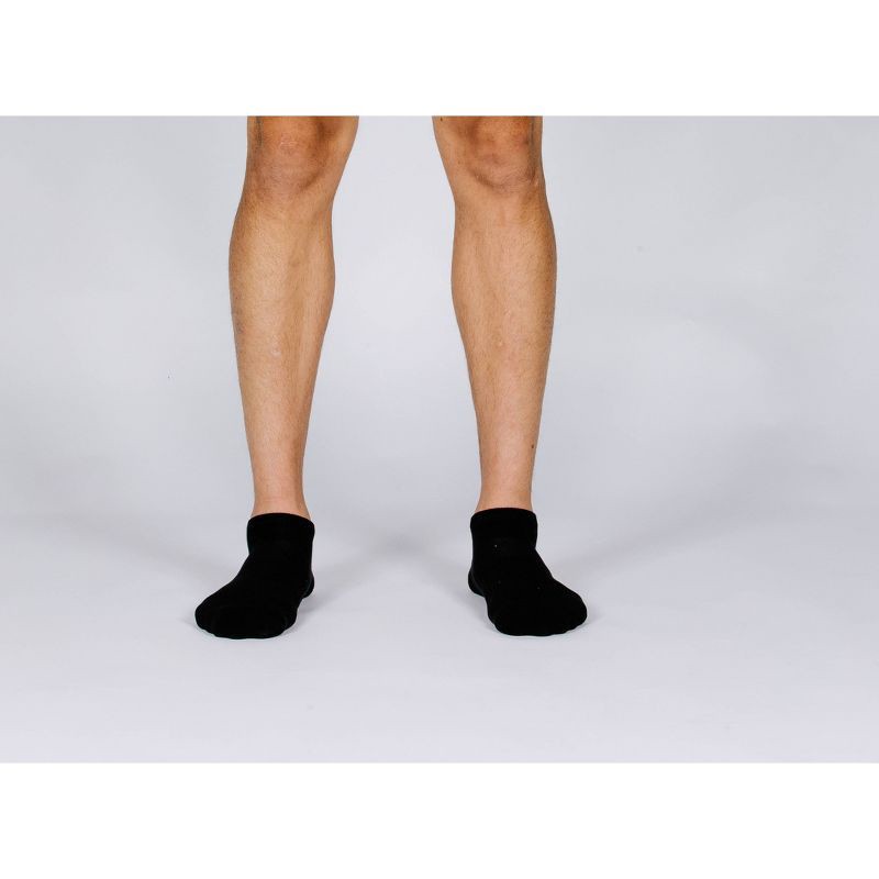 slide 3 of 4, Pair of Thieves Men's Low-Cut Socks 3pk - Black 8-12, 3 ct