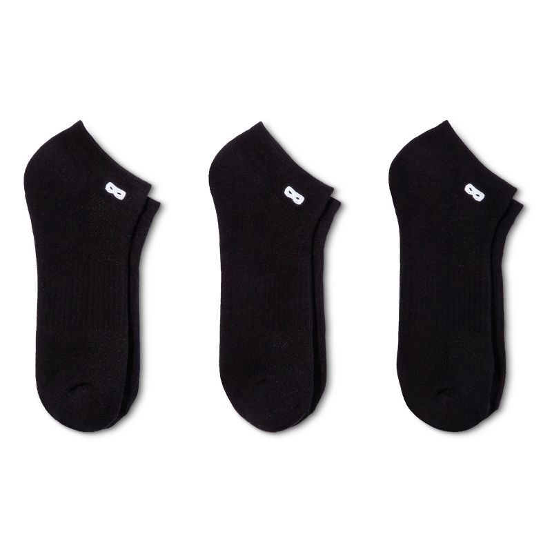slide 1 of 4, Pair of Thieves Men's Low-Cut Socks 3pk - Black 8-12, 3 ct