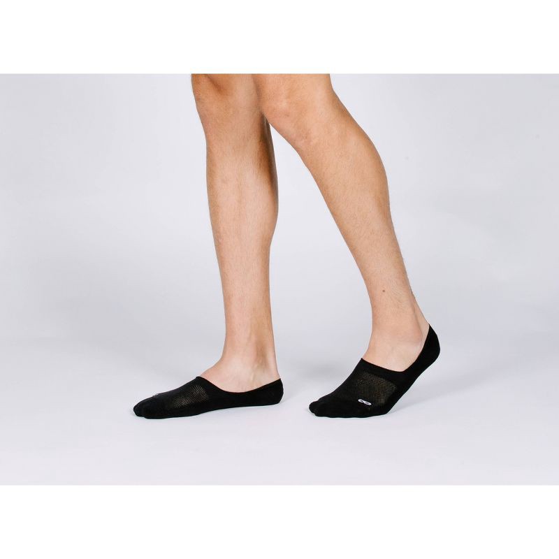 slide 4 of 4, Pair of Thieves Men's Liner Socks 3pk - Black 8-12, 3 ct