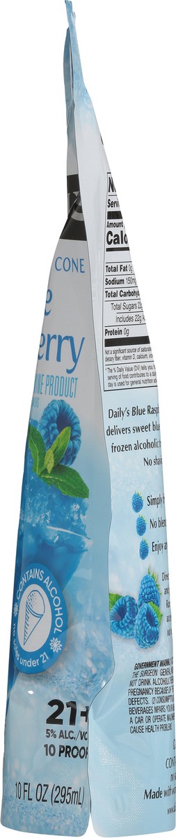 slide 5 of 9, Daily's Blue Raspberry, 10 fl oz