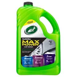 Turtle Wax MAX-Power Car Wash 100 fl oz: Liquid Automotive Cleaner, Removes Grease & Dirt, Scented Car Soap