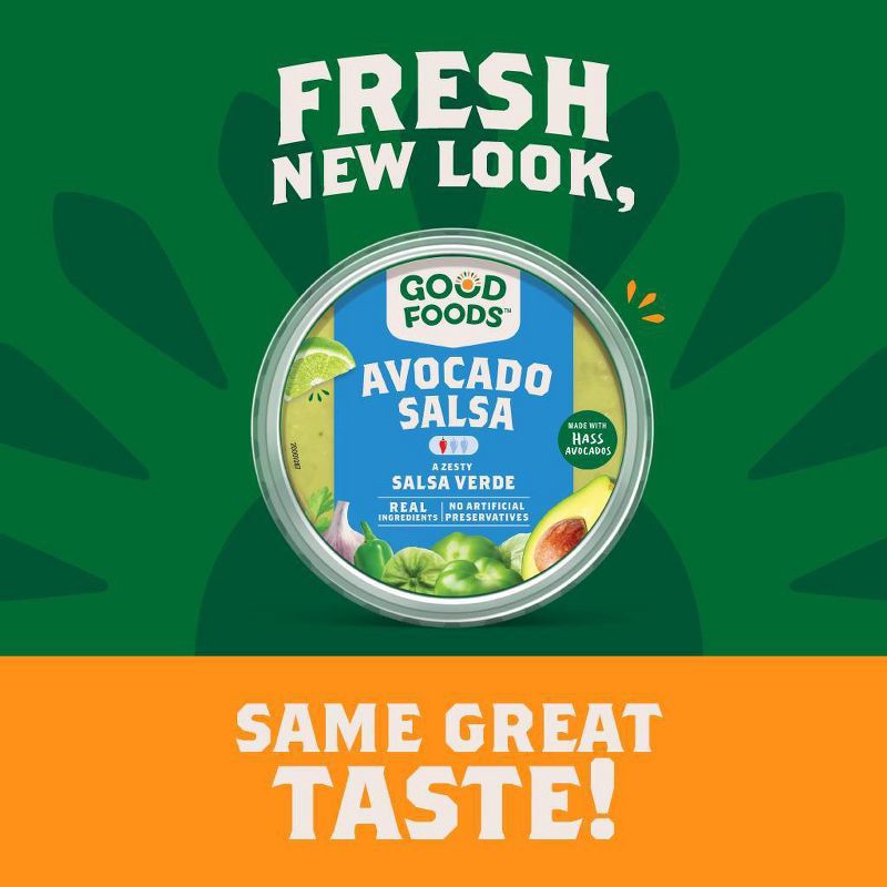 slide 4 of 10, Good Foods Tomatillo Avocado Salsa - 12oz, 12 oz
