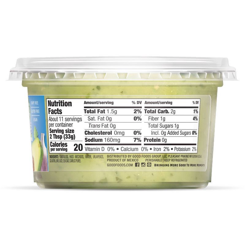 slide 6 of 10, Good Foods Tomatillo Avocado Salsa - 12oz, 12 oz