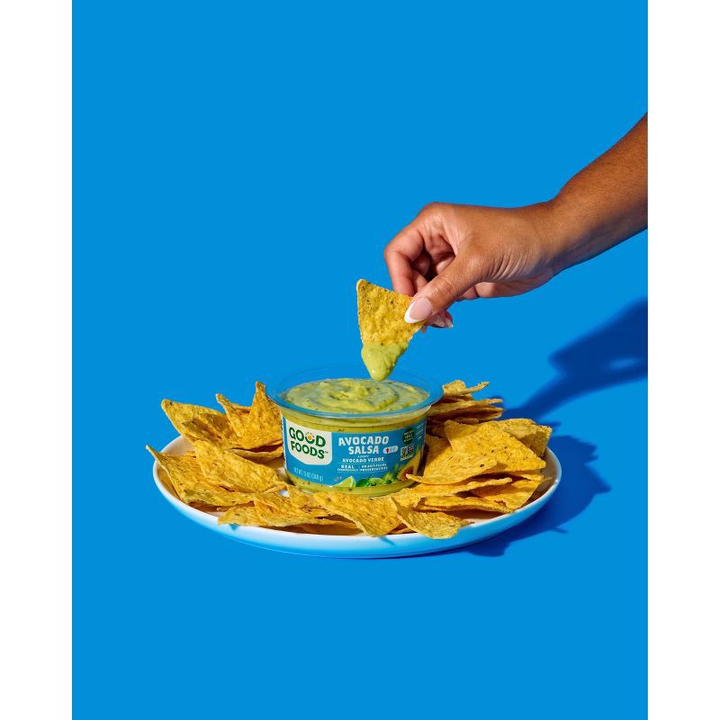 slide 7 of 10, Good Foods Tomatillo Avocado Salsa - 12oz, 12 oz