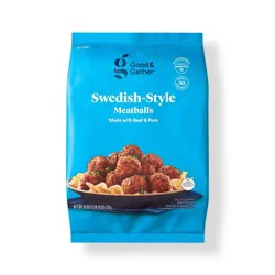 Swedish Style Beef & Pork Meatballs - Frozen - 26oz - Good & Gather™