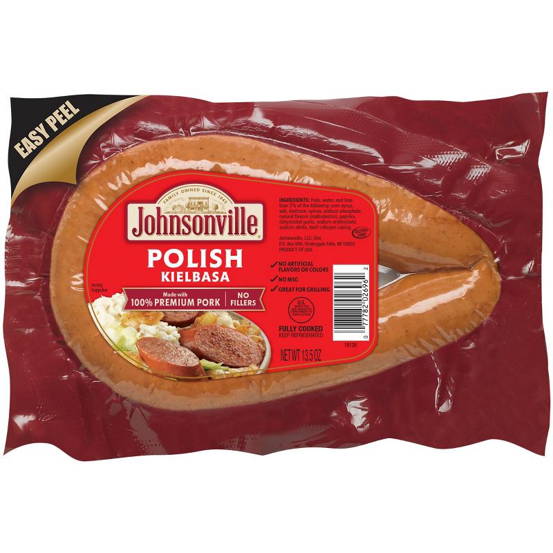 slide 1 of 7, Johnsonville Polish Kielbasa Rope - 13.5oz, 13.5 oz