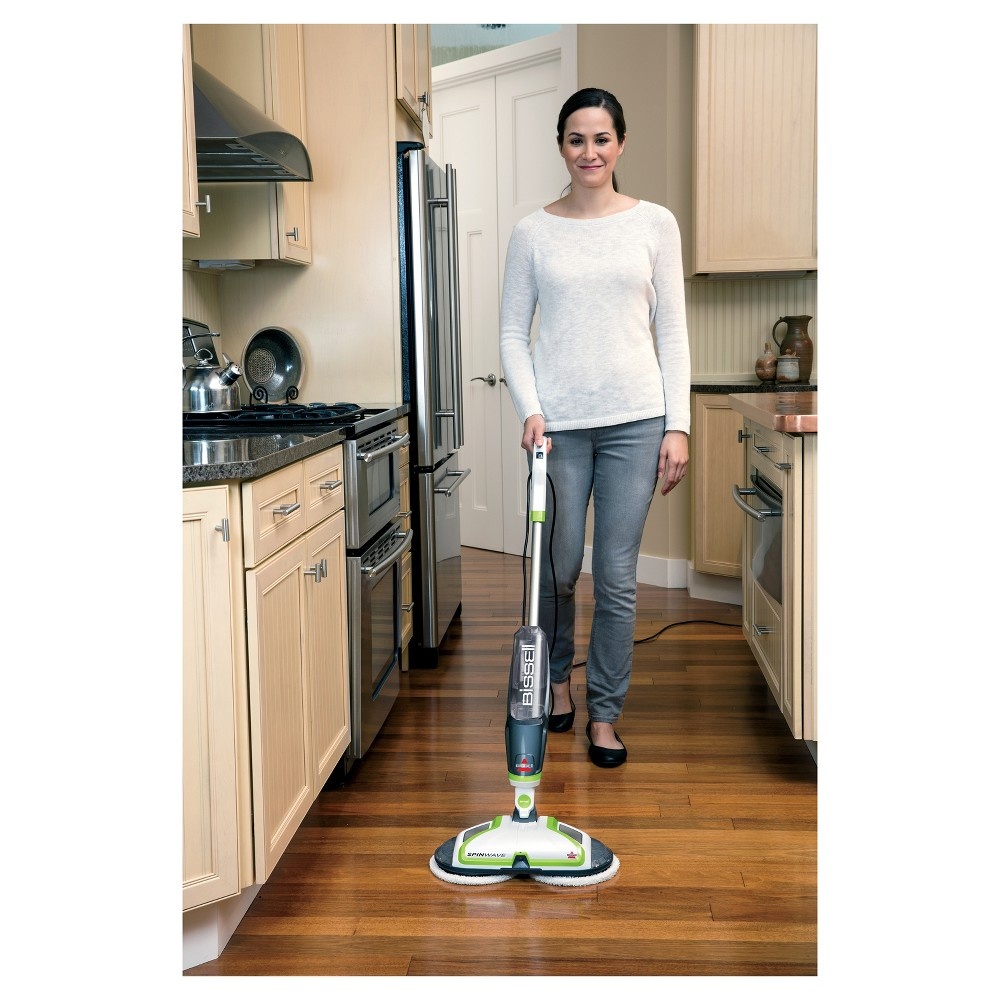 slide 7 of 8, BISSELL SpinWave Powered Hard Floor Mop, 1 ct