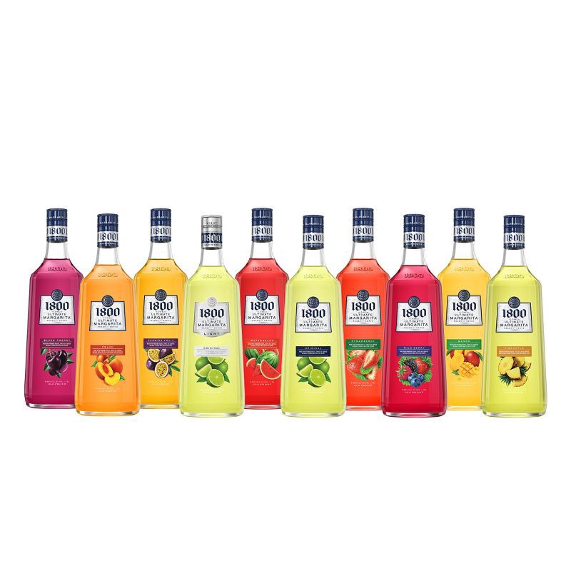 slide 8 of 9, 1800 Ultimate Peach Margarita - 1.75L Bottle, 1.75 liter