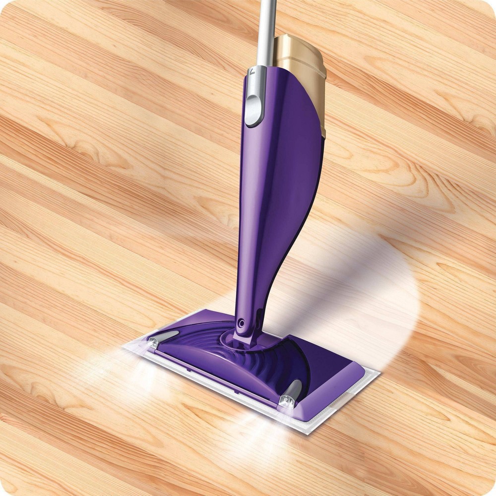 slide 4 of 8, Swiffer WetJet Quickdry Formula Wood Floor Cleaner - 2pk/84.4 fl oz, 2.5 ml