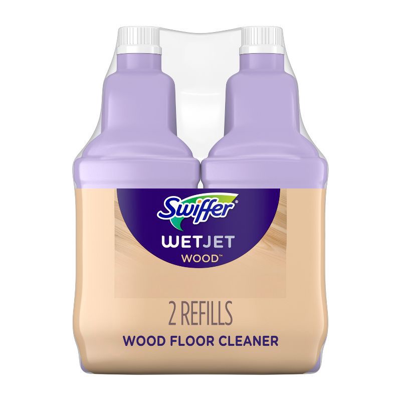 slide 1 of 7, Swiffer WetJet Liquid Refill - Wood - 84.4 fl oz/2ct, 84.4 fl oz, 2 ct
