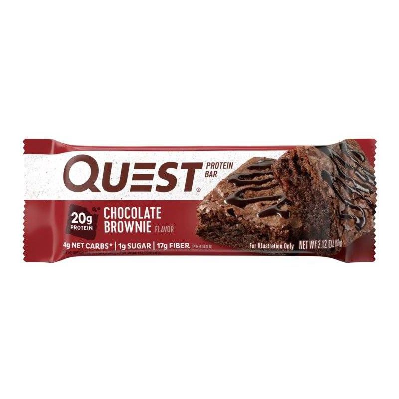 slide 2 of 6, Quest Nutrition 20g Protein Bar - Chocolate Brownie - 4ct, 20 gram, 4 ct