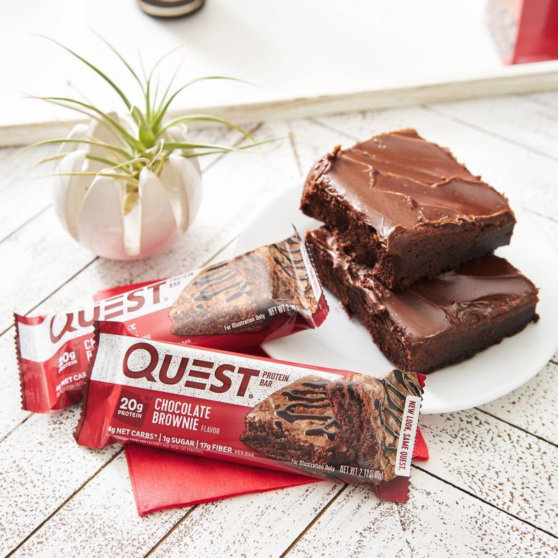 slide 6 of 6, Quest Nutrition 20g Protein Bar - Chocolate Brownie - 4ct, 20 gram, 4 ct