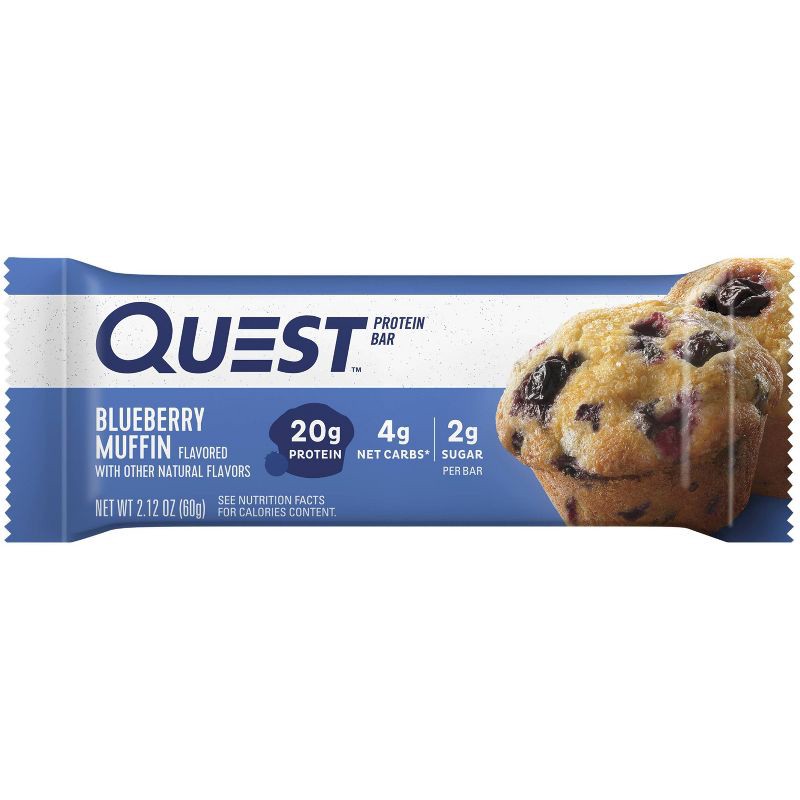 slide 4 of 7, Quest Nutrition Nutrition Protein Bar - Blueberry Muffin - 4ct, 4 ct