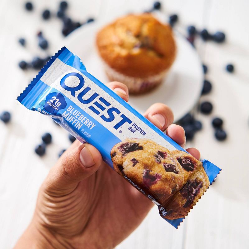 slide 7 of 7, Quest Nutrition Nutrition Protein Bar - Blueberry Muffin - 4ct, 4 ct