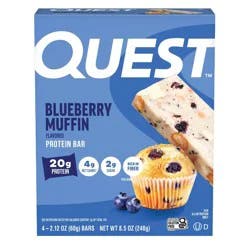 Quest Nutrition Nutrition Protein Bar - Blueberry Muffin - 4ct