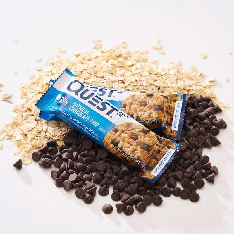 slide 3 of 4, Quest Nutrition NutritionProtein Bar - Oatmeal Chocolate Chip - 4ct, 4 ct