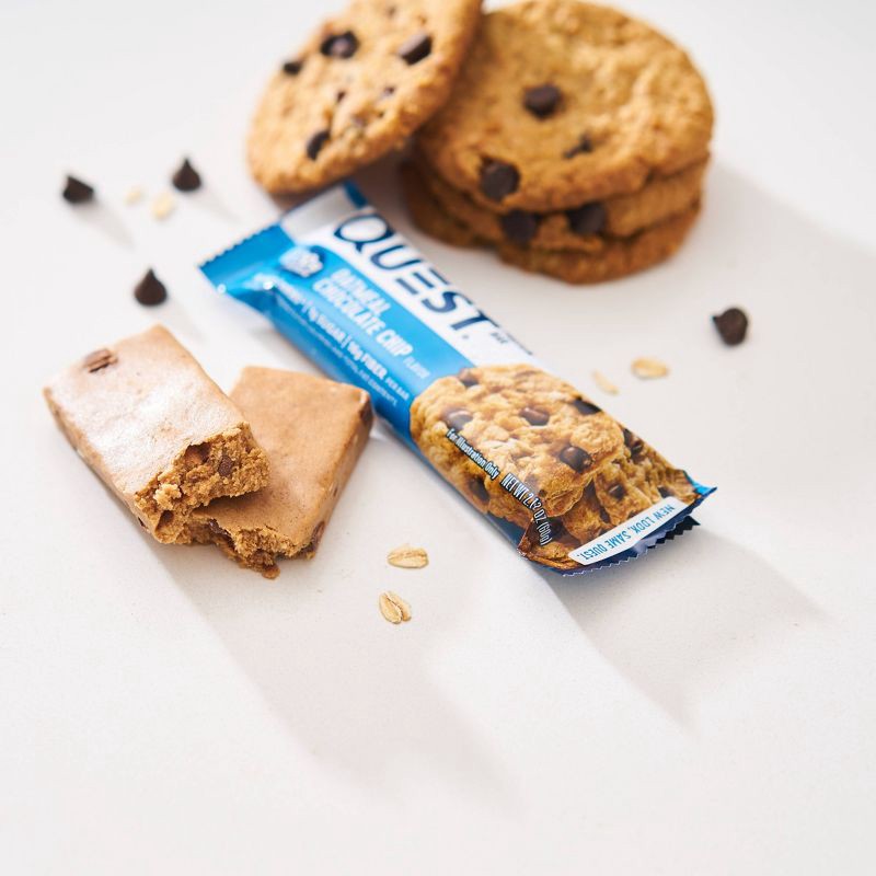 slide 4 of 4, Quest Nutrition NutritionProtein Bar - Oatmeal Chocolate Chip - 4ct, 8.5 oz