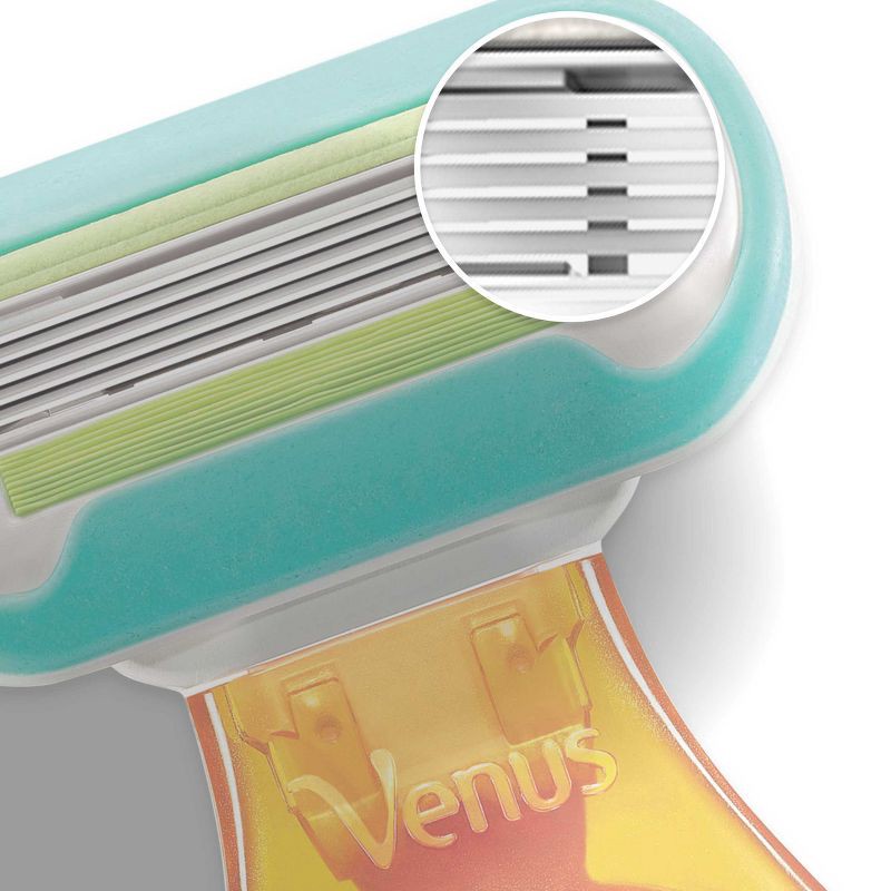 slide 10 of 15, Venus Mini Extra Smooth On The Go Women's Razor + 1 Razor Blade Refill + 1 Travel Case - Trial Size, 1 ct